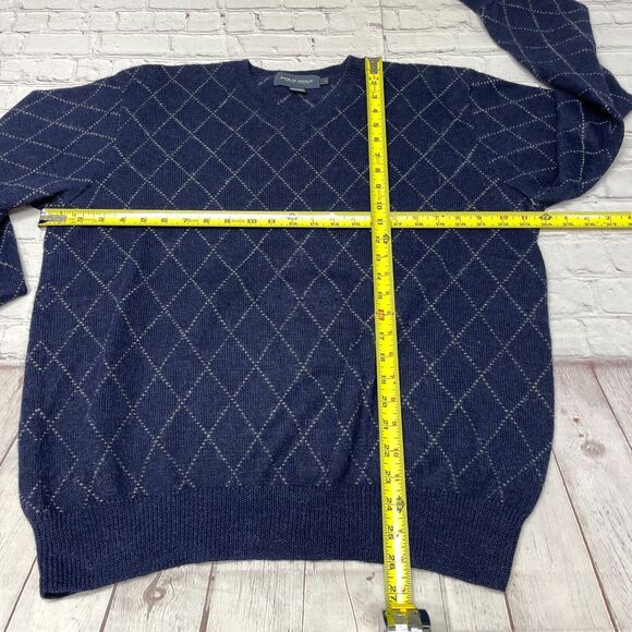 Vintage Polo Golf Ralph Lauren Men Alpaca Wool Blend Sweater Size Large M248 -6 - Picture 6 of 16